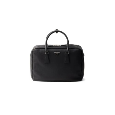 PRADA LEATHER WORK BAG 2VE339 (40*28.5*16cm)